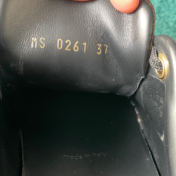 Louis Vuitton Black and Brown Monogram Sneakers - Picture 6 of 8